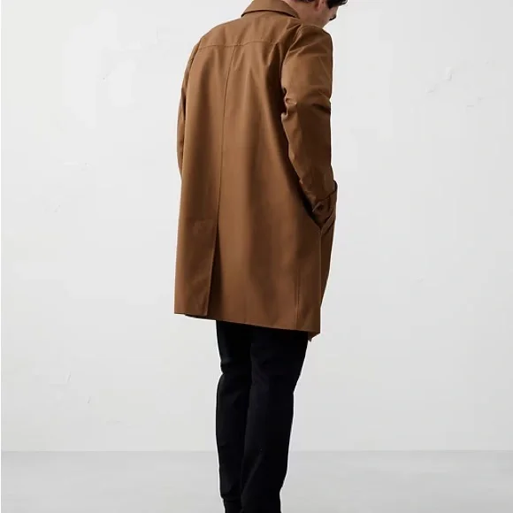 Banana Republic Tan Trench Coat - Picture 9 of 9